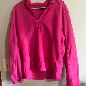 Swiss Alps fleece women’s XL pink coat soft like new